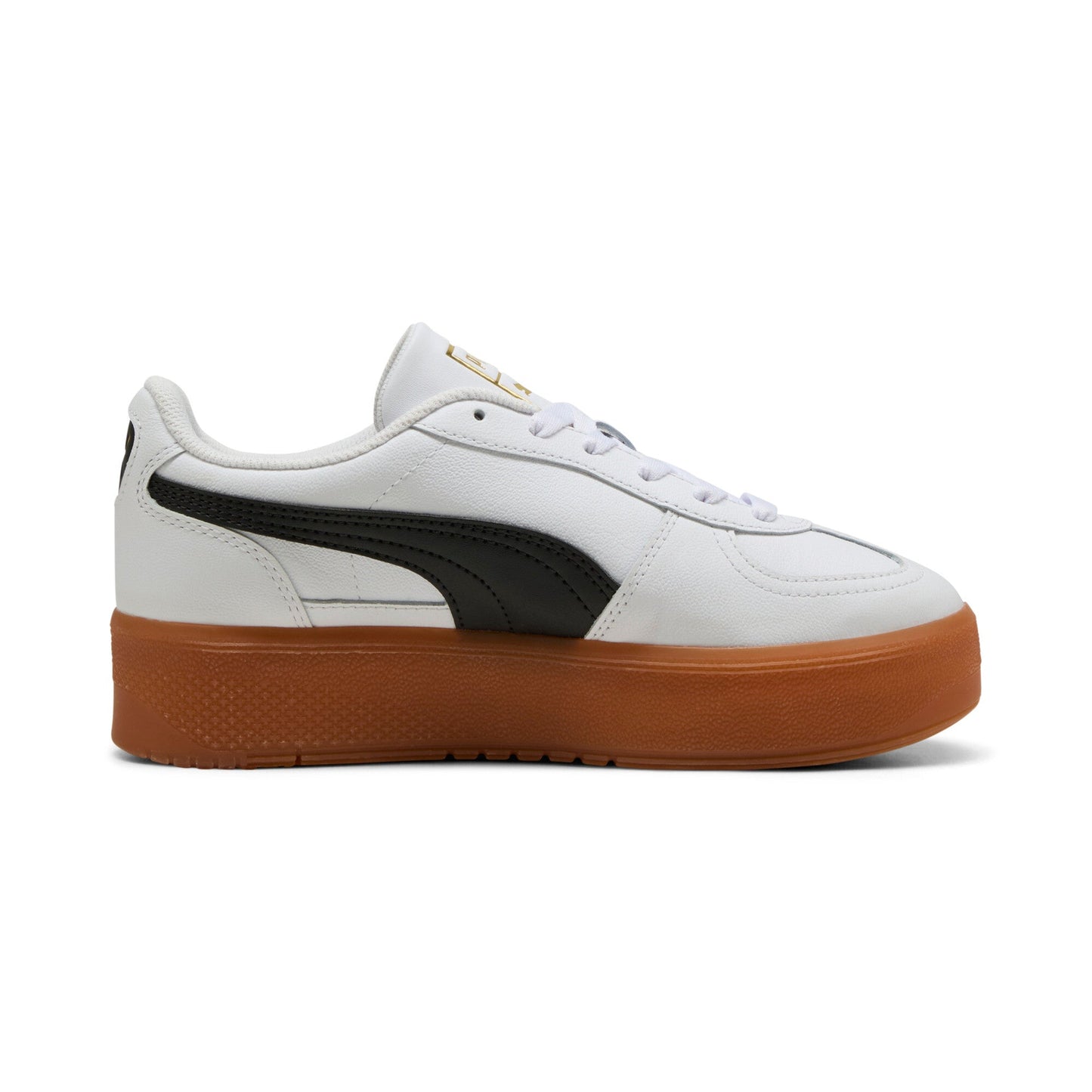 Puma Womens Palermo Elevata Leather White Gum