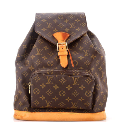 Vintage Montsouris Backpack Monogram Canvas GM