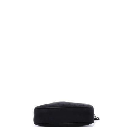 Re-Edition 2000 Double Zip Shoulder Bag Tessuto Small