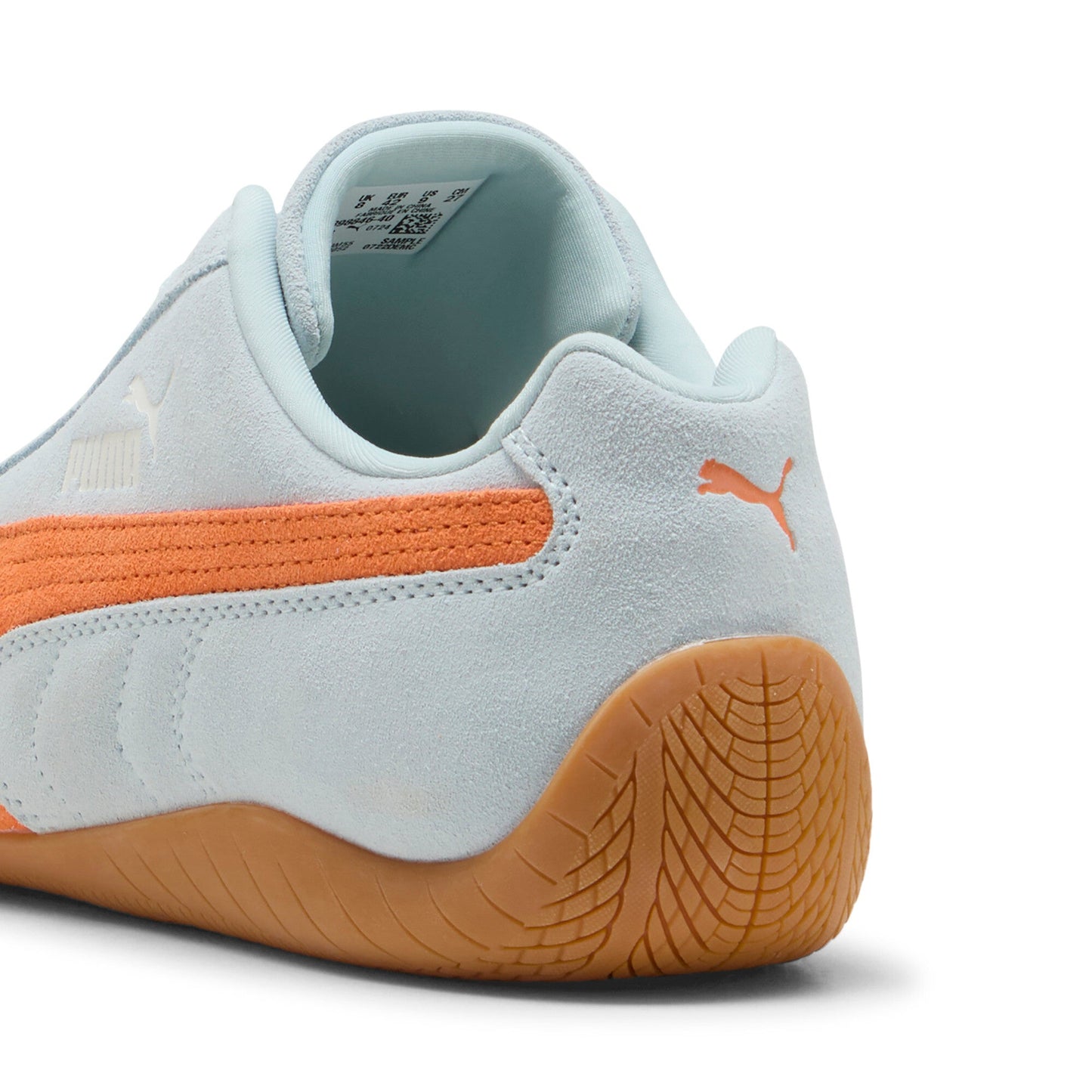 Puma Womens Speedcat OG Sea Glass Orange Glo