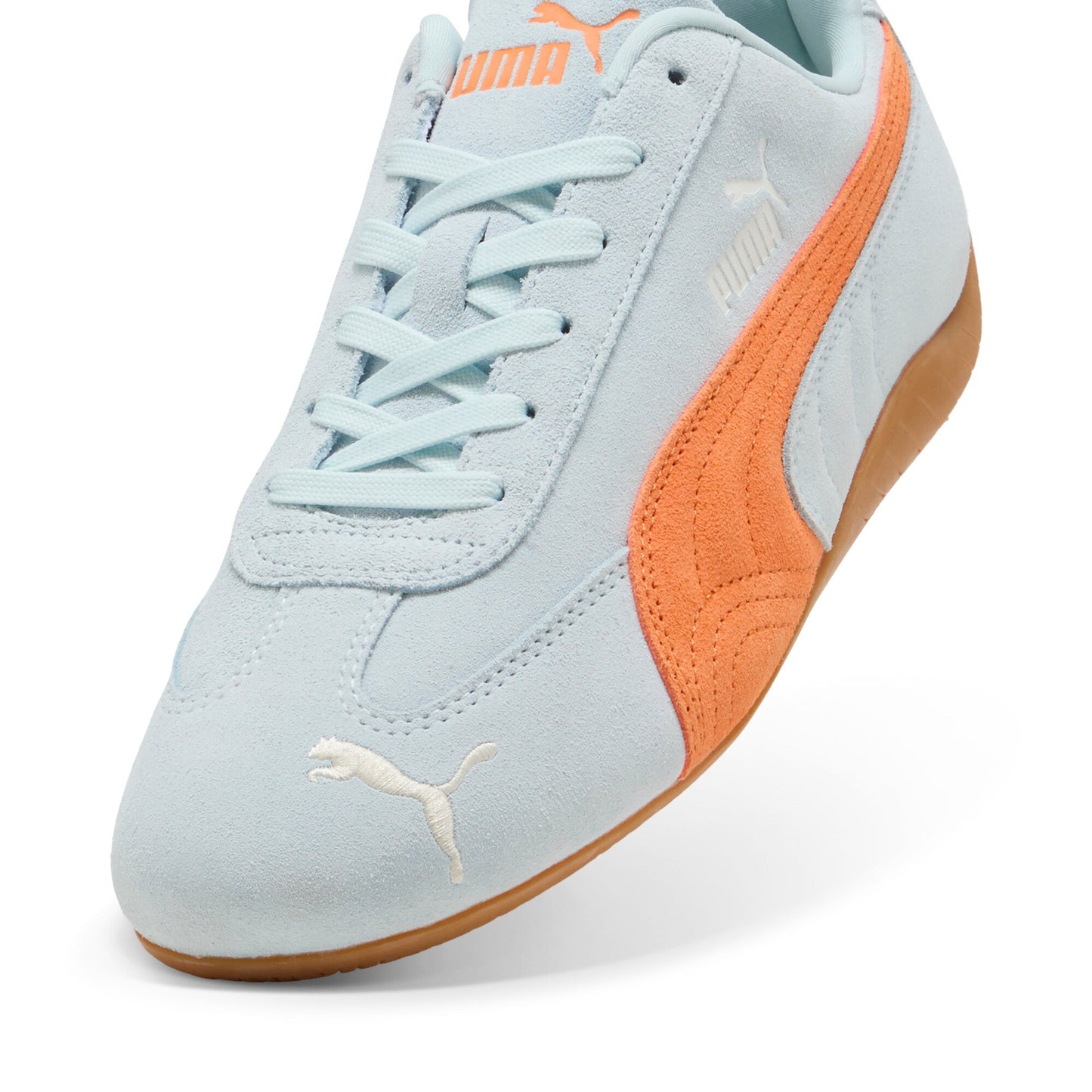 Puma Womens Speedcat OG Sea Glass Orange Glo