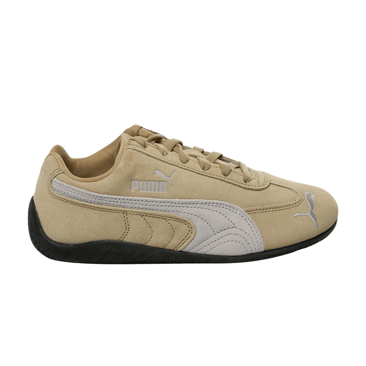 PUMA Speedcat OG Womens Sneakers — Sand Dune/Lavender Pop Suede Low-Top