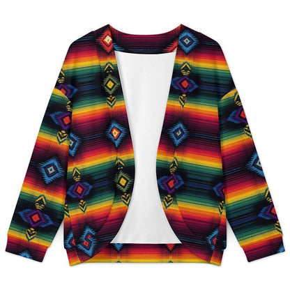 Baha Ranch Colores de Mexico Serape Drop Shoulder Cardigan