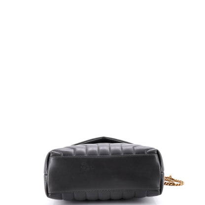 Loulou Shoulder Bag Matelasse Chevron Leather Small