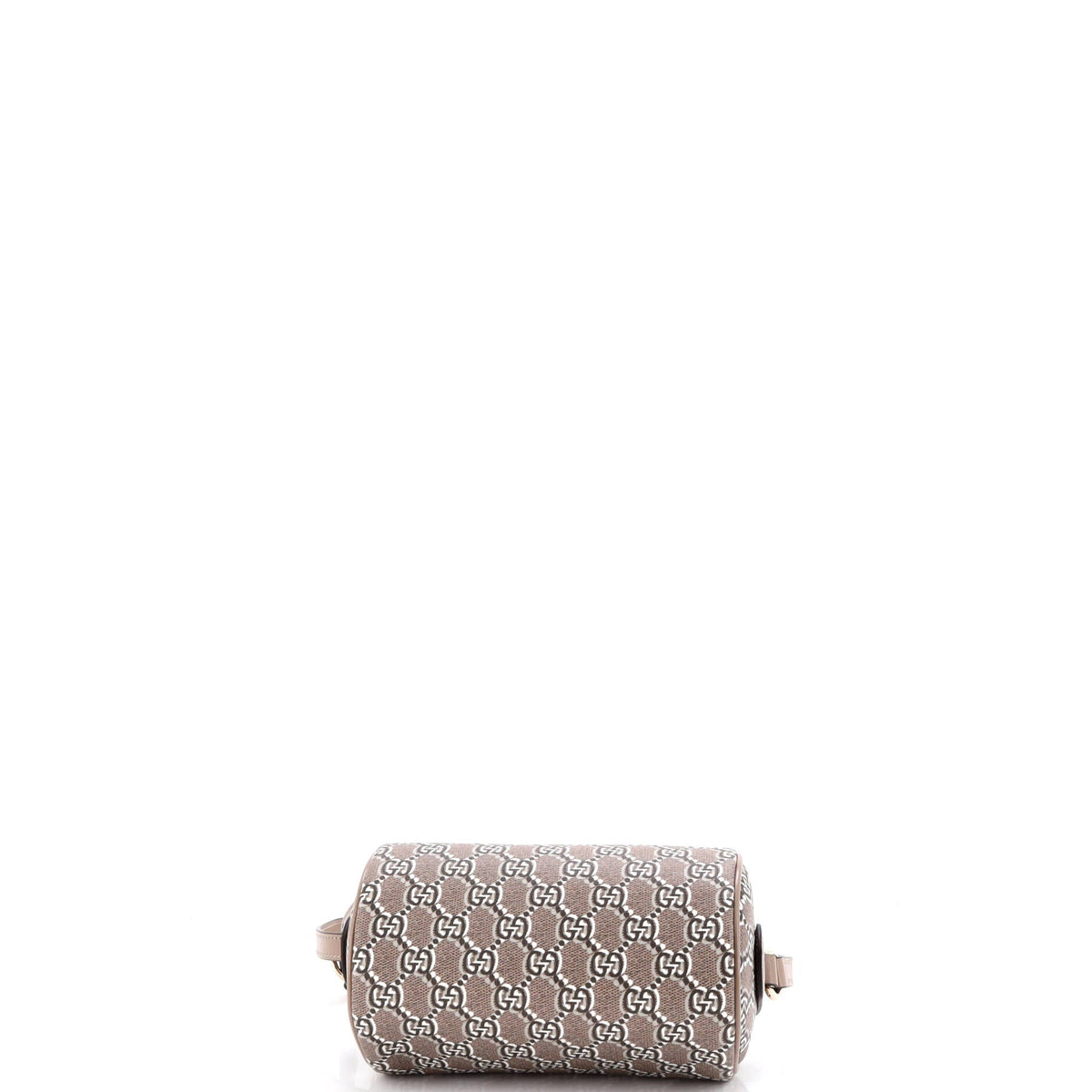 Cylindrical Shoulder Bag GG Shadow Coated Canvas Mini