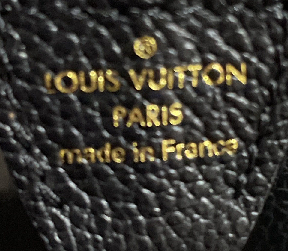 Pochette Accessoires Bicolor Monogram Empreinte Giant Mini