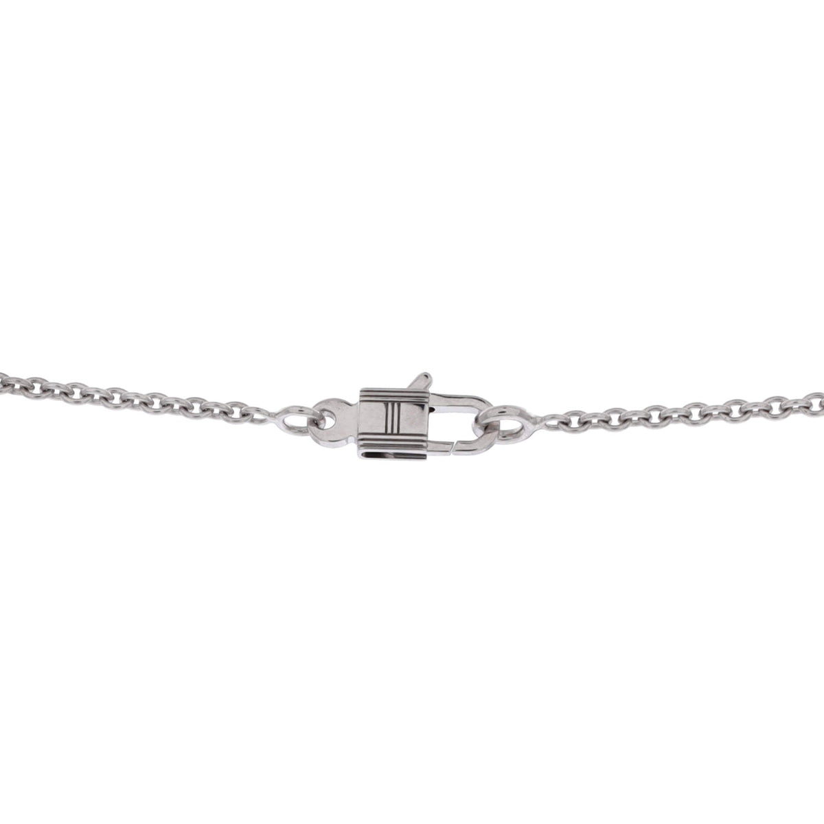 Amulettes Cadenas Pendant Necklace 18K White Gold with Diamonds