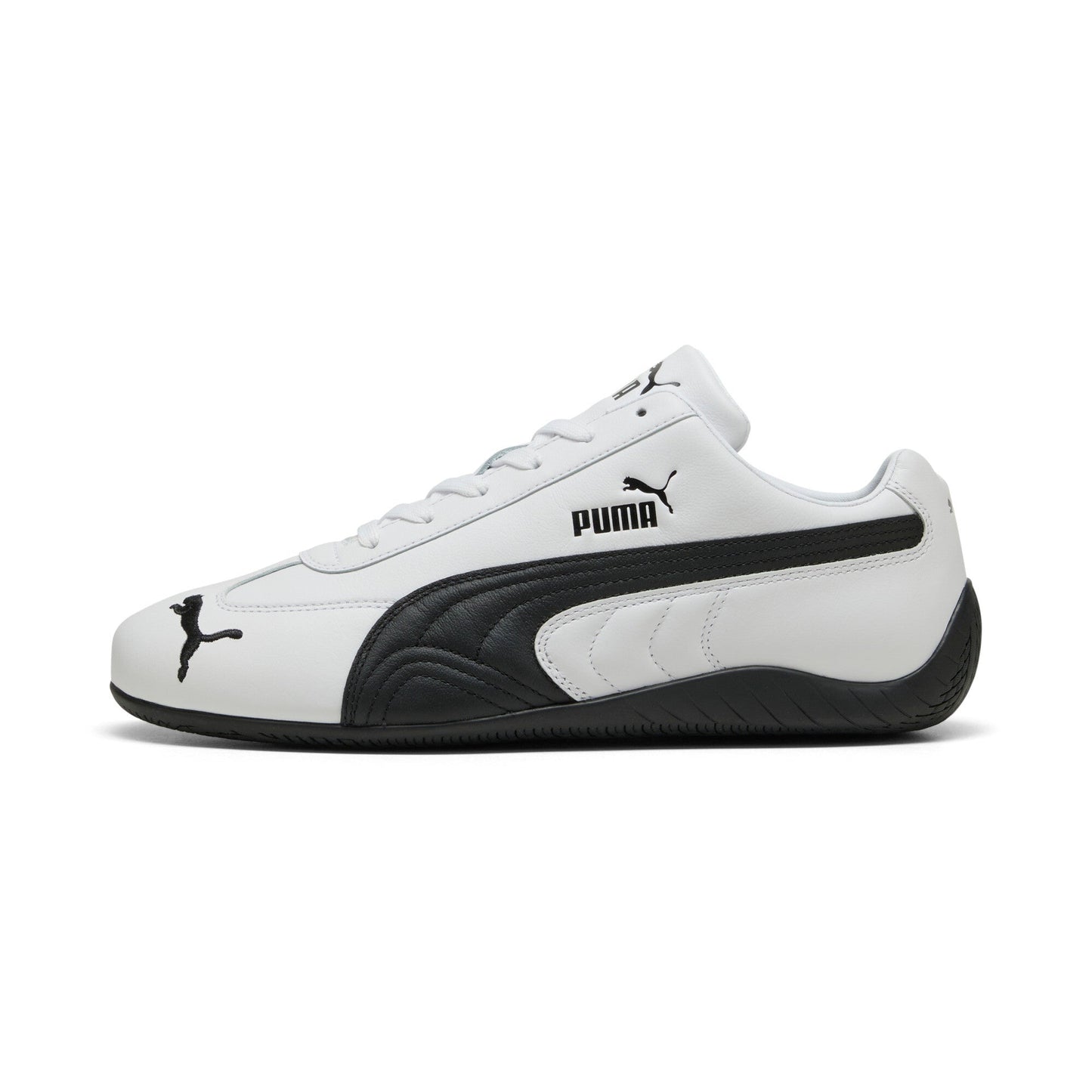 Puma Mens Speedcat Leather White Black