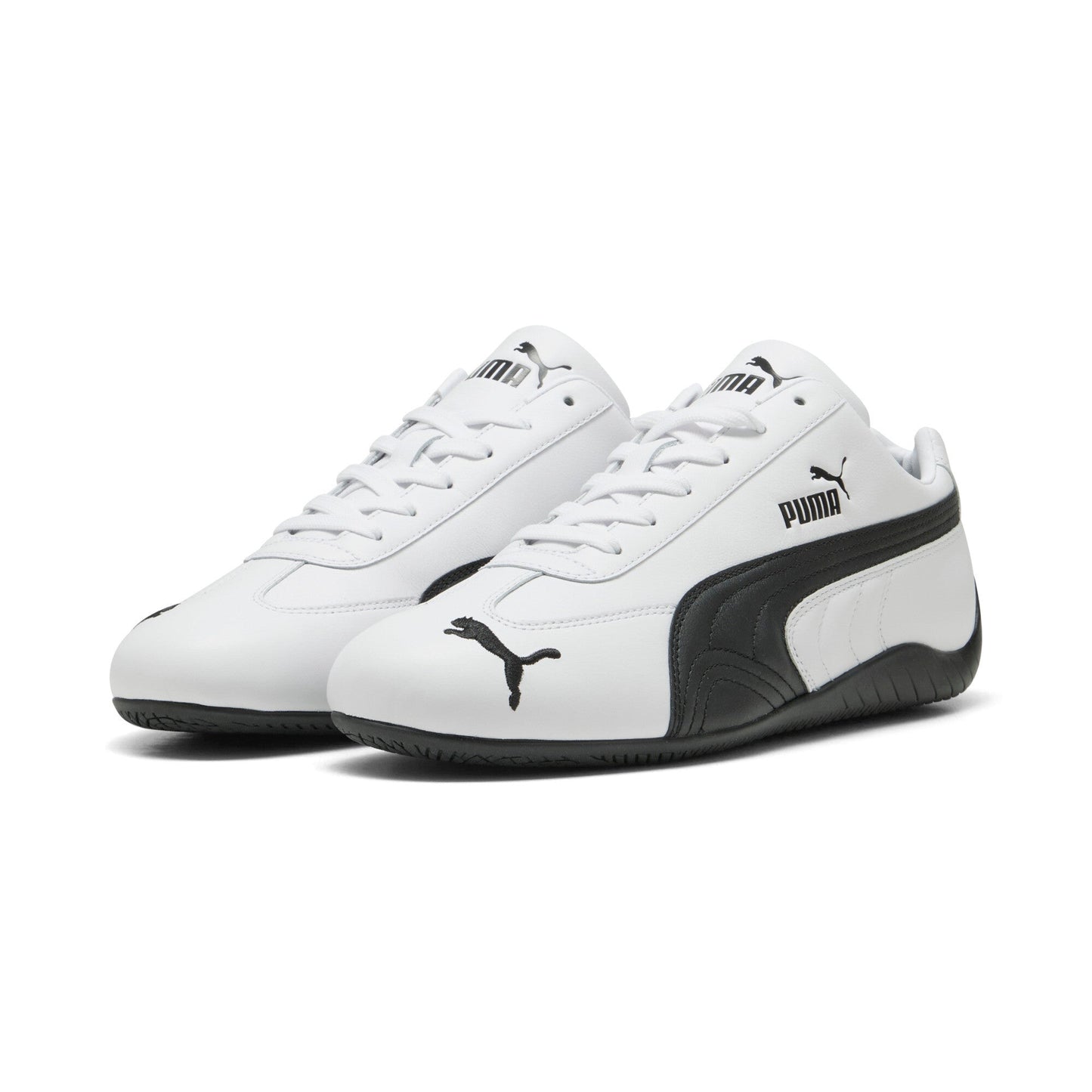 Puma Mens Speedcat Leather White Black