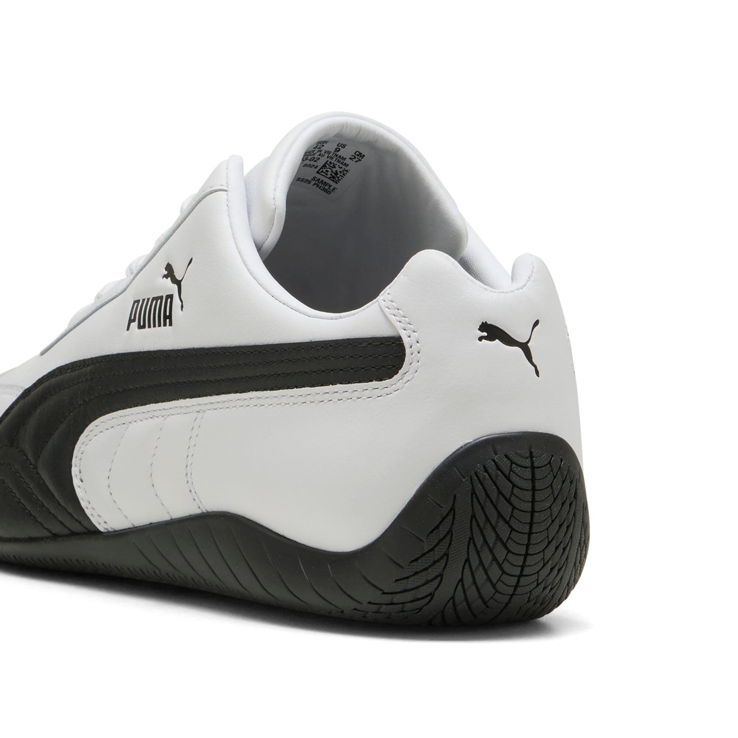 Puma Mens Speedcat Leather White Black