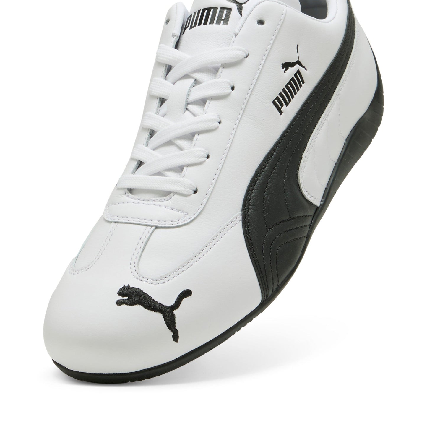 Puma Mens Speedcat Leather White Black