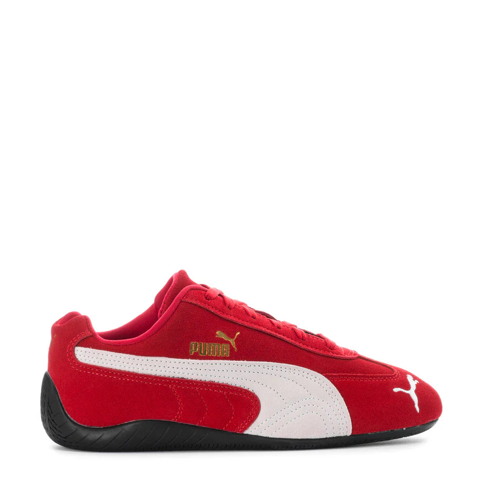 PUMA Speedcat OG Big Kids' (GS) Sneakers — Red Suede Low-Top