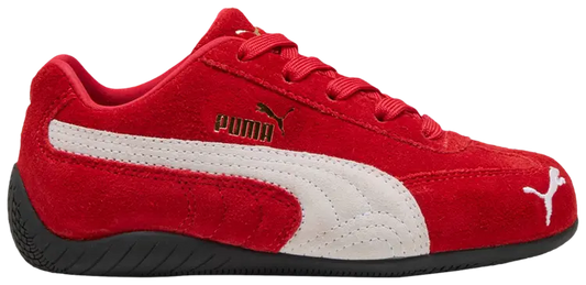 PUMA Speedcat OG Little Kids' (PS) Sneakers — Red Suede Low-Top
