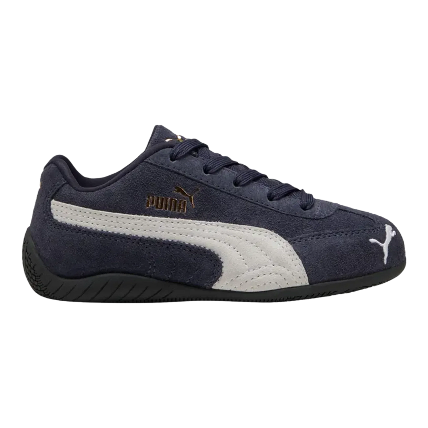 PUMA Speedcat OG Little Kids' (PS) Sneakers — New Navy/White Suede Low-Top
