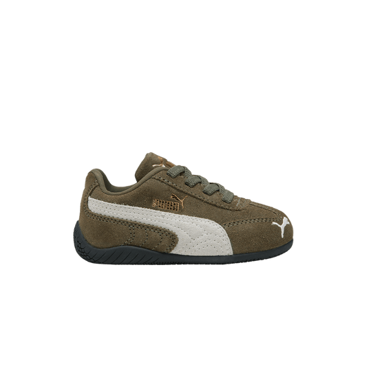 PUMA Speedcat OG Toddlers' (TD) Easy-On Sneakers — Loden Green Suede