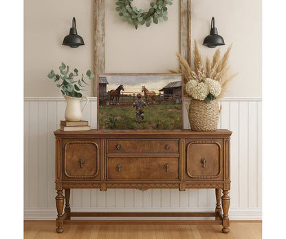 Kendrick Home A Boy And His Horses