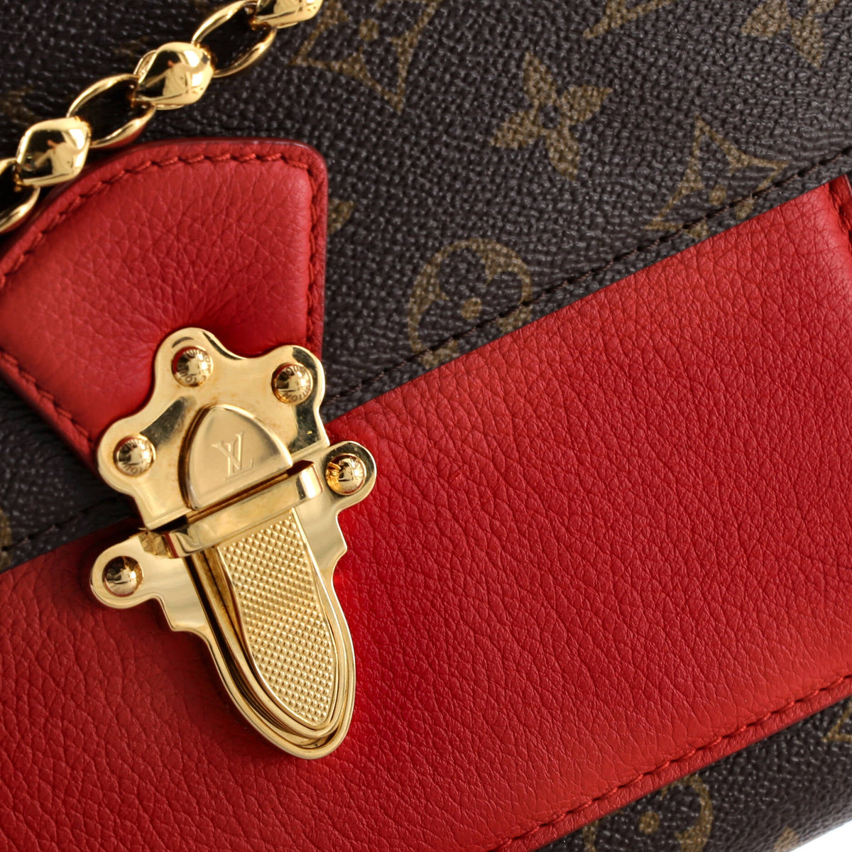Victoire Handbag Monogram Canvas and Leather