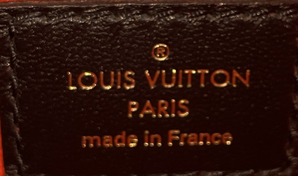 Coussin Bag Monogram Embossed Lambskin BB