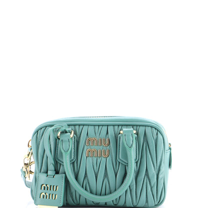 Arcadie Top Handle Bag Matelasse Leather Regular