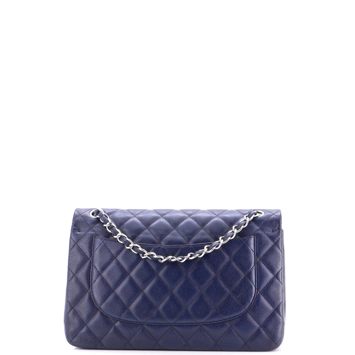 Classic Double Flap Bag Quilted Caviar Jumbo