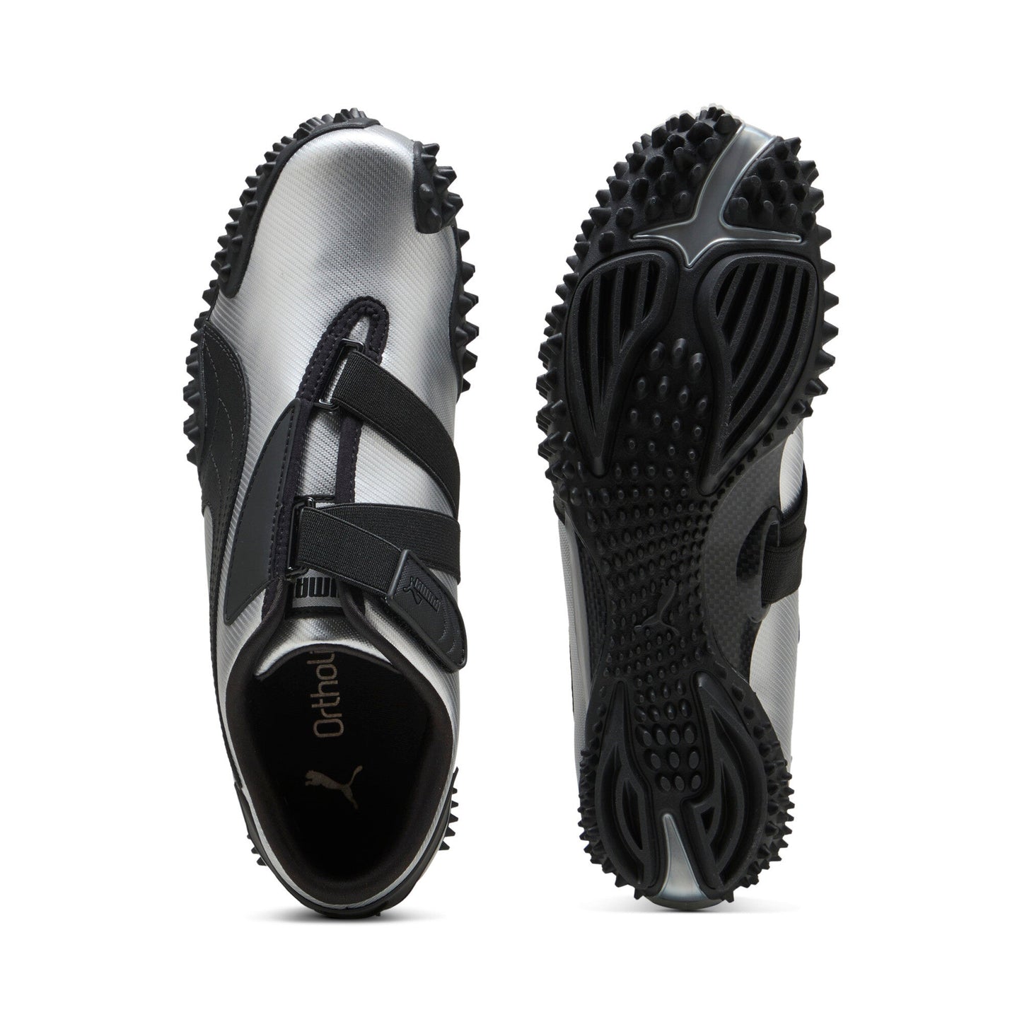 Puma Mens Mostro Metal Silver Black