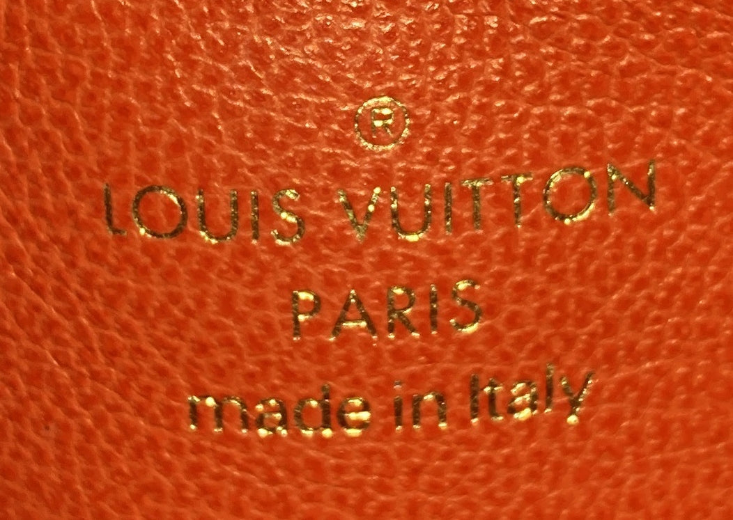 Coussin Bag Monogram Embossed Lambskin BB