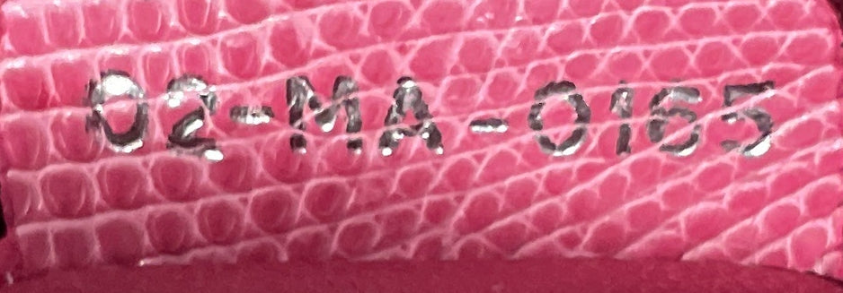 Lady Dior Bag Lizard with Crystal Charms Mini