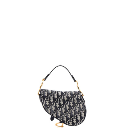 Saddle Handbag Oblique Canvas Mini