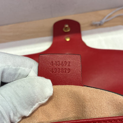GG Marmont Flap Bag Matelasse Leather Medium