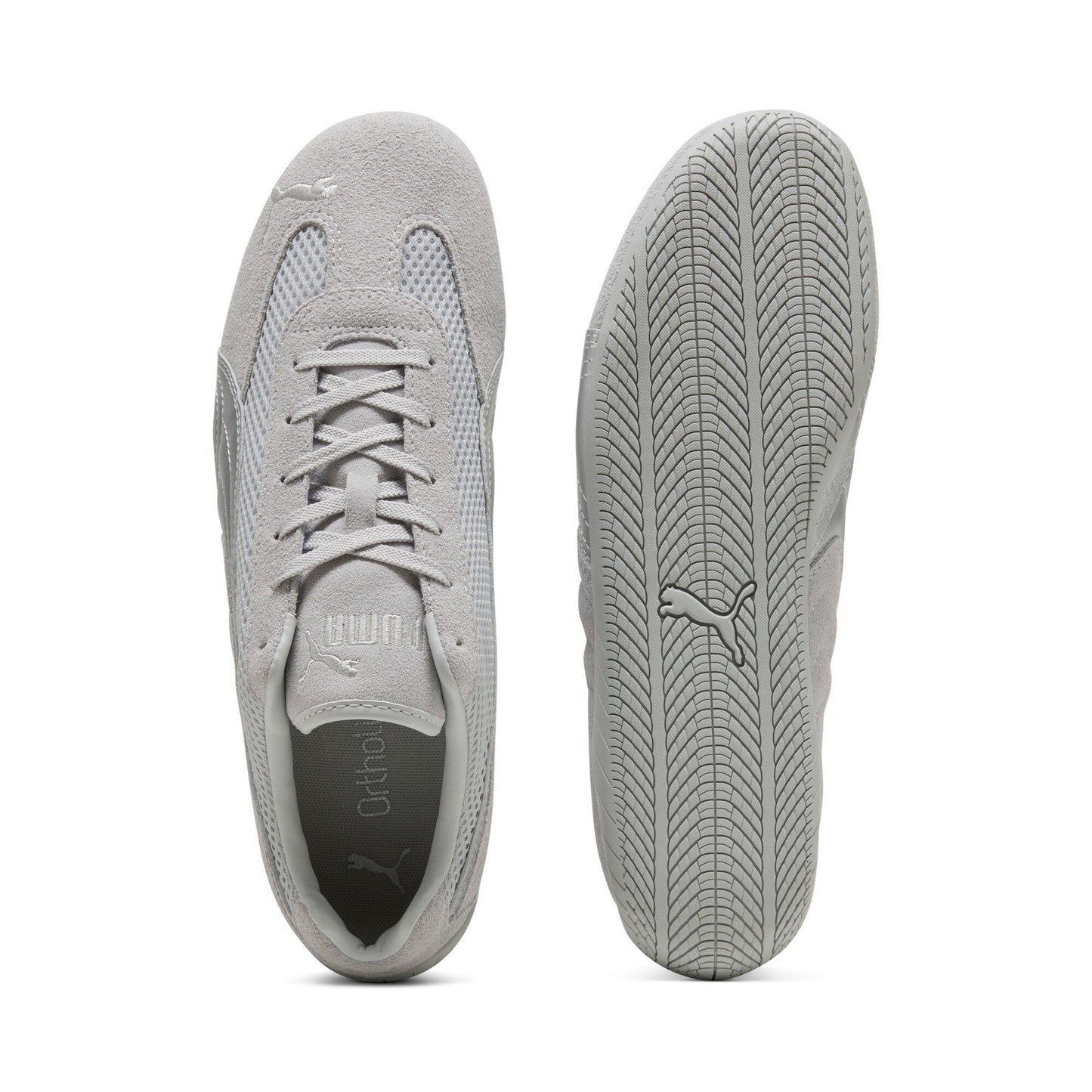 Puma Mens Speedcat Premium Cool Light Gray Matte Silver