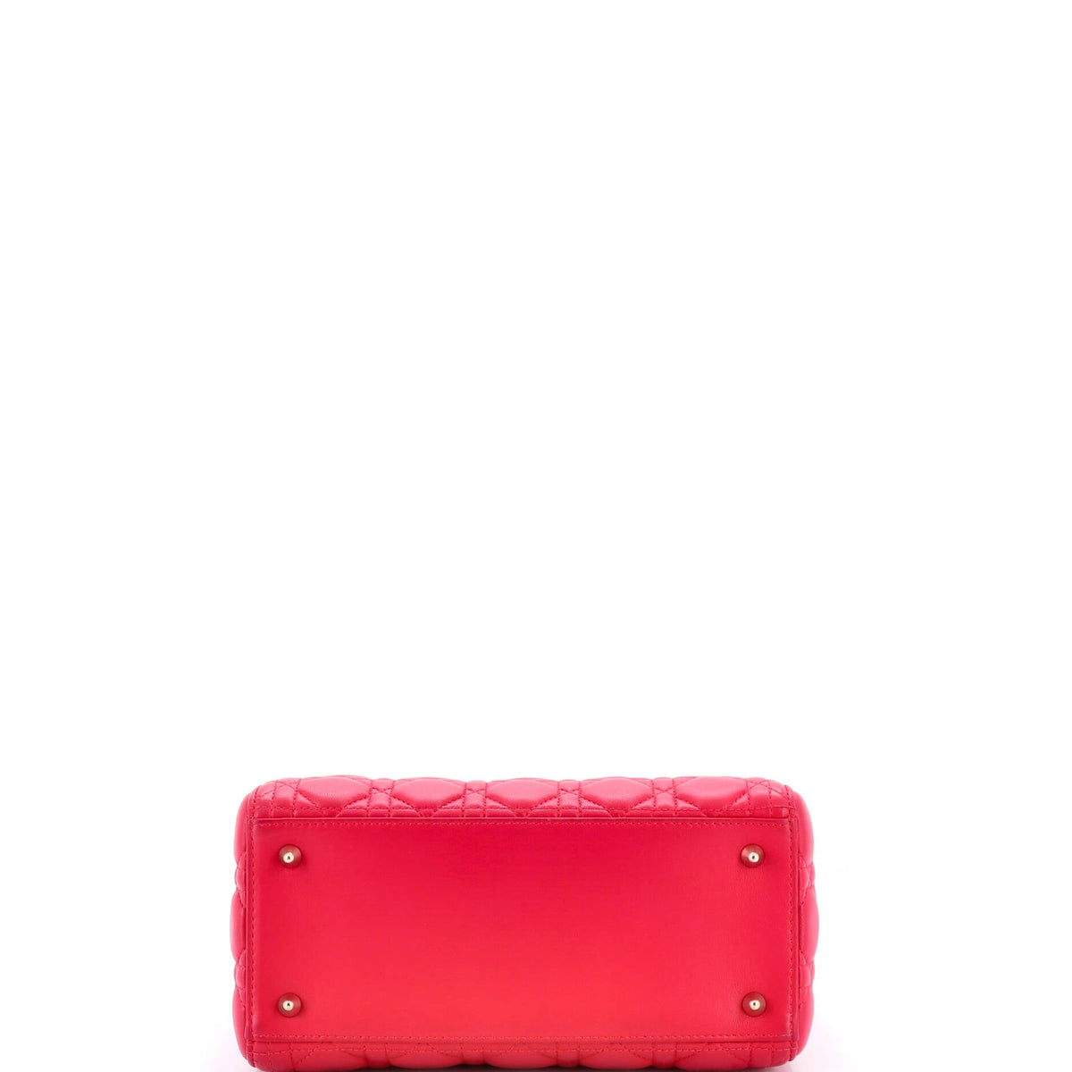 Lady Dior Bag Cannage Quilt Lambskin Medium