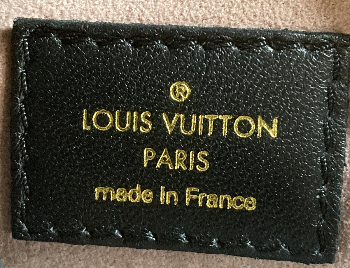 Coussin Bag Monogram Embossed Lambskin PM