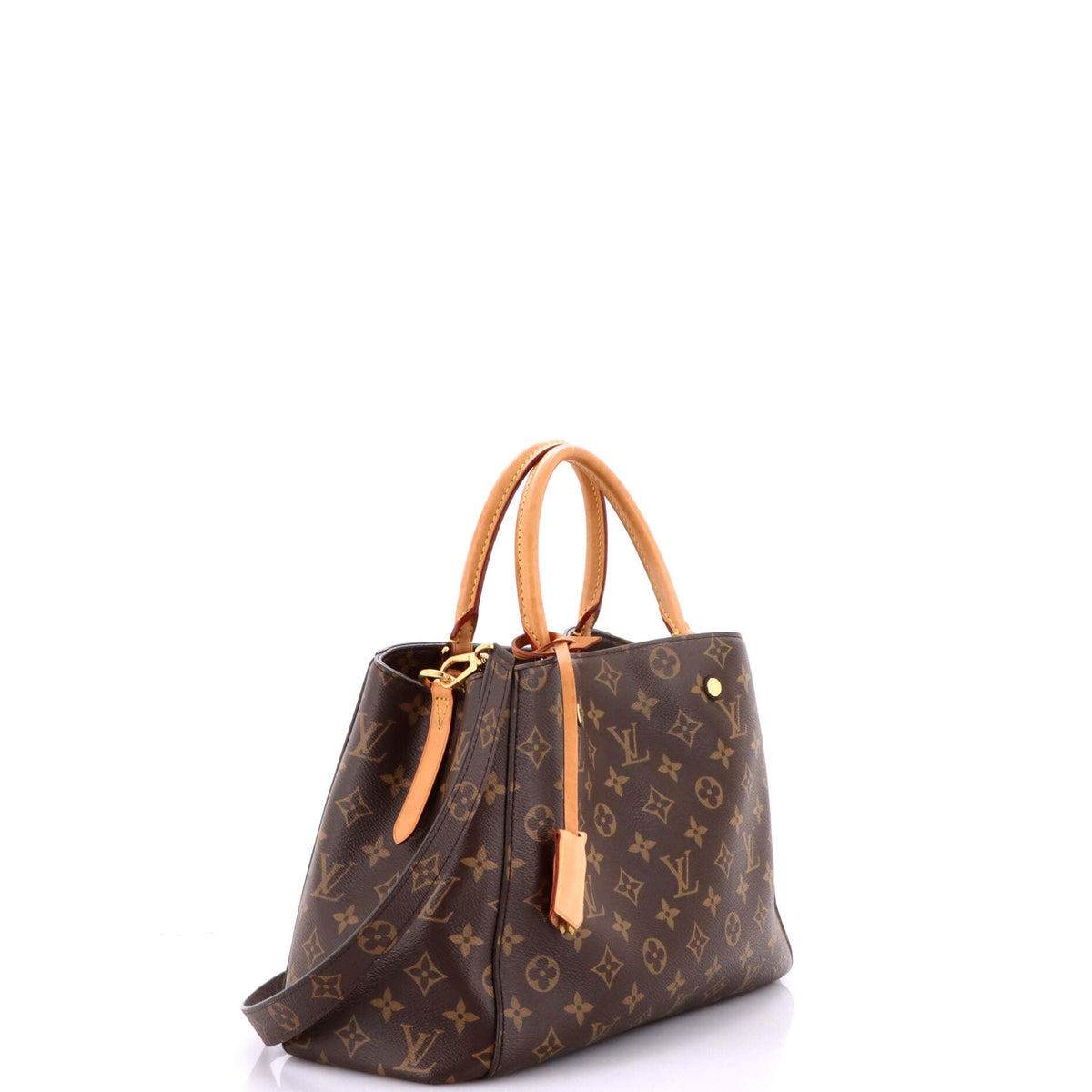 Montaigne Handbag Monogram Canvas MM