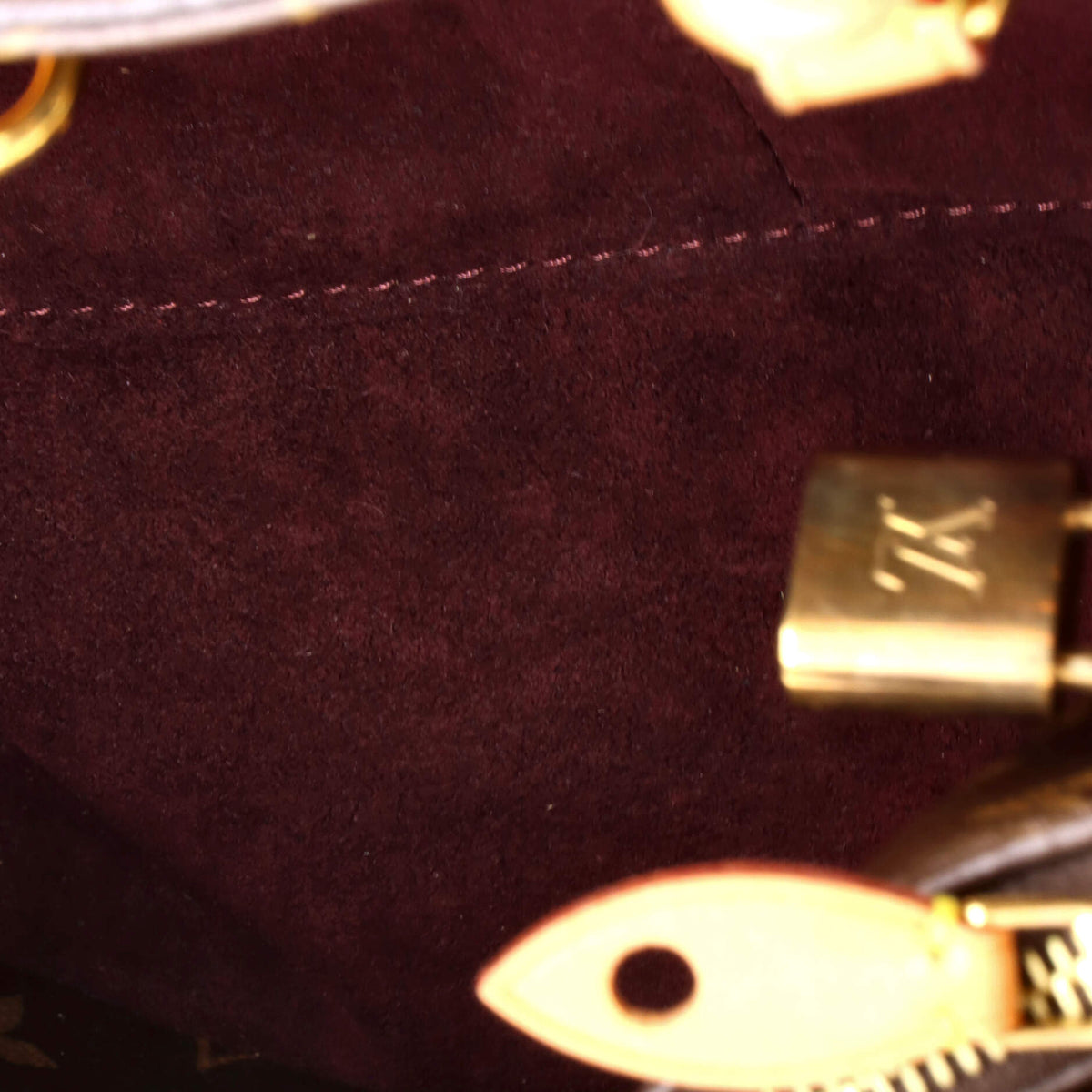 Montaigne Handbag Monogram Canvas MM