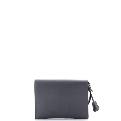Sac a Depeches Wristlet Pouch Epsom 24