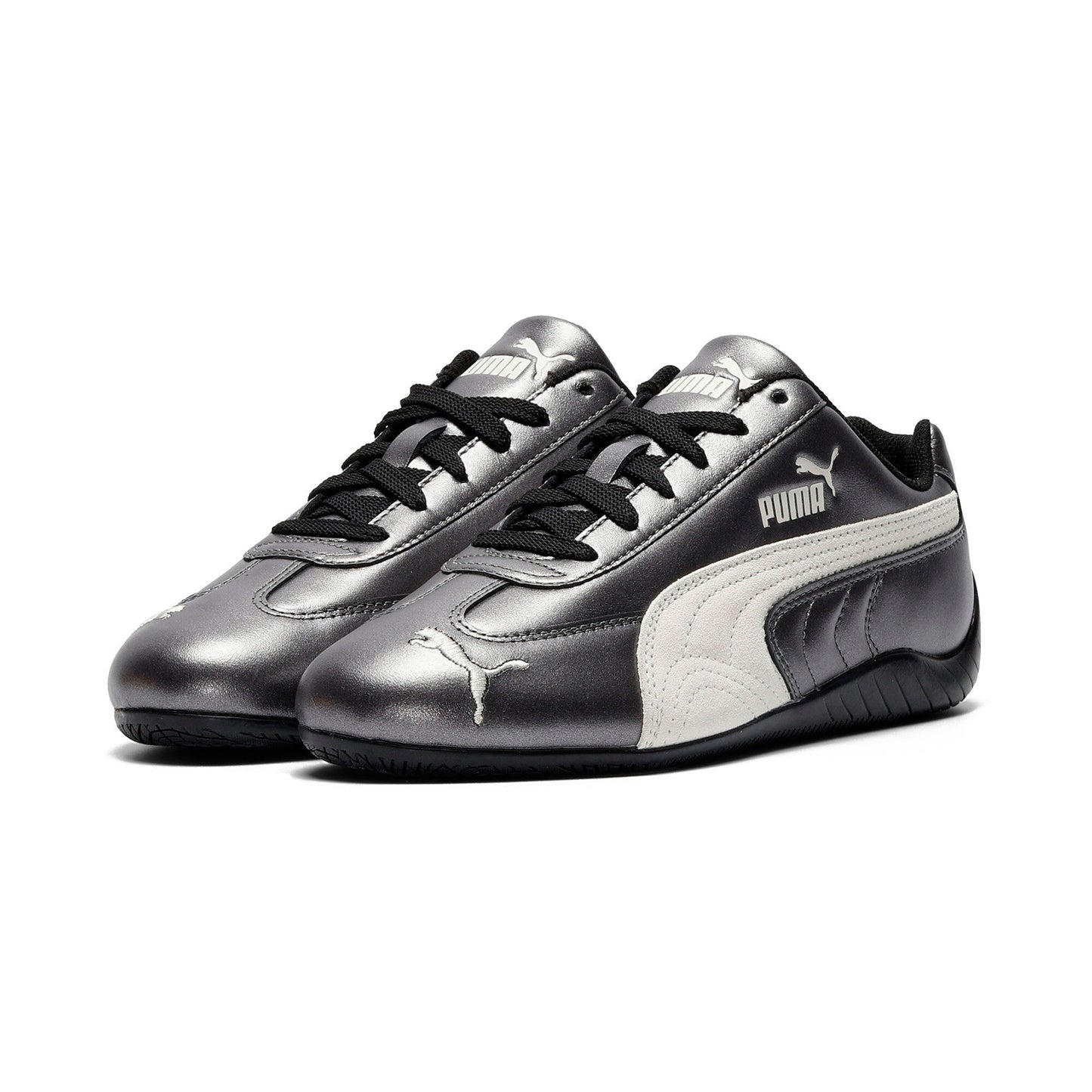 Puma Womens Speedcat Metallic Metallic Black Warm White