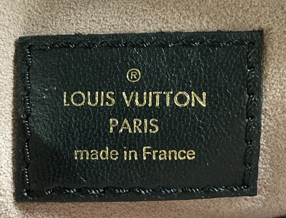 Coussin Bag Monogram Embossed Lambskin PM