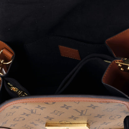 Dauphine Shoulder Bag Reverse Monogram Canvas MM