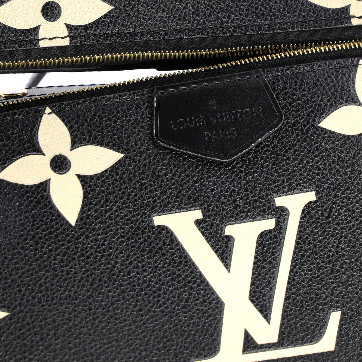 Multi Pochette Accessoires Bicolor Monogram Empreinte Giant