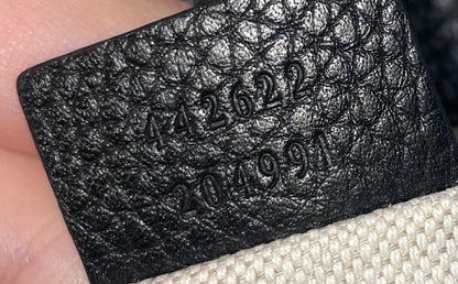 GG Marmont Top Handle Bag Leather Mini