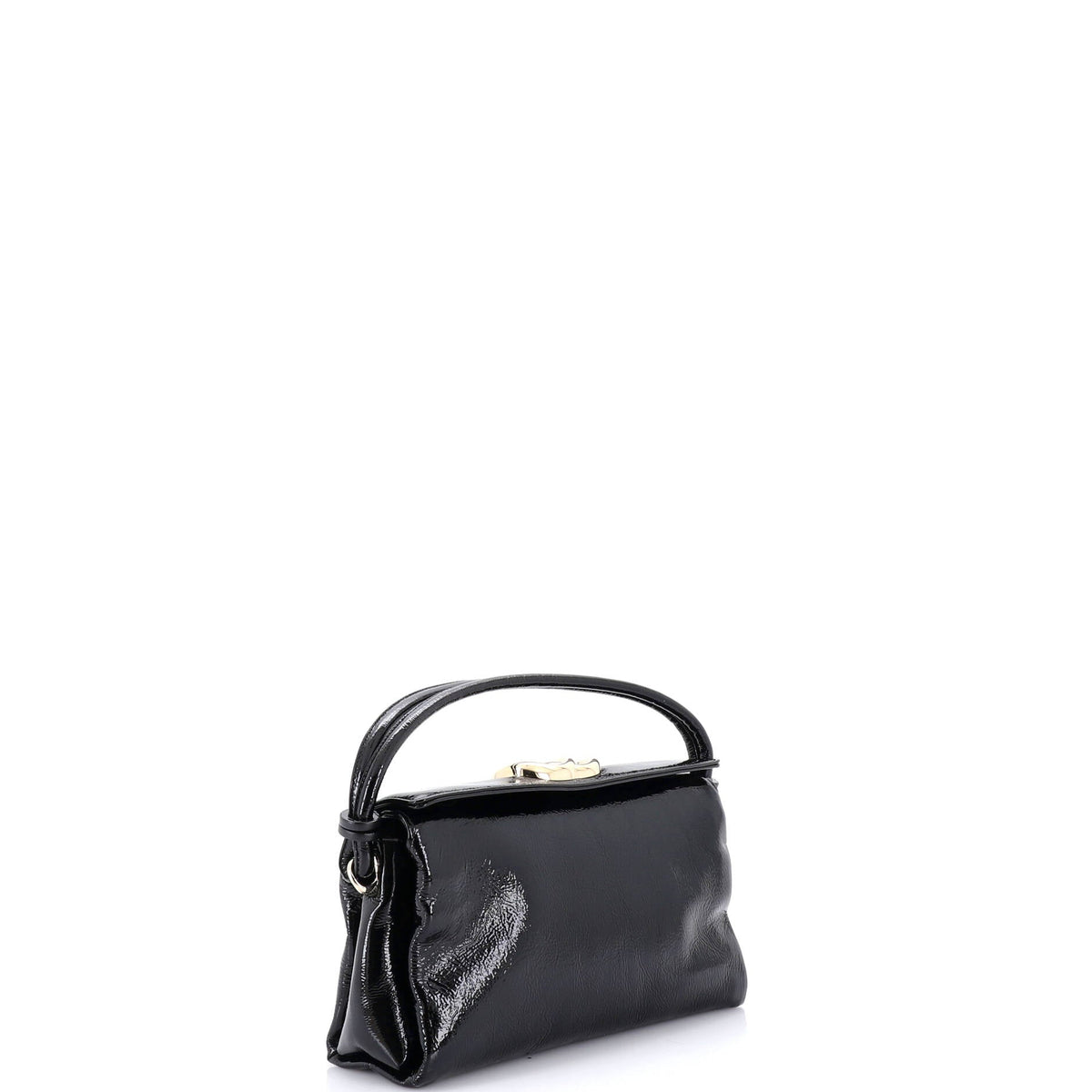 GG Soft Top Handle Bag Patent Small