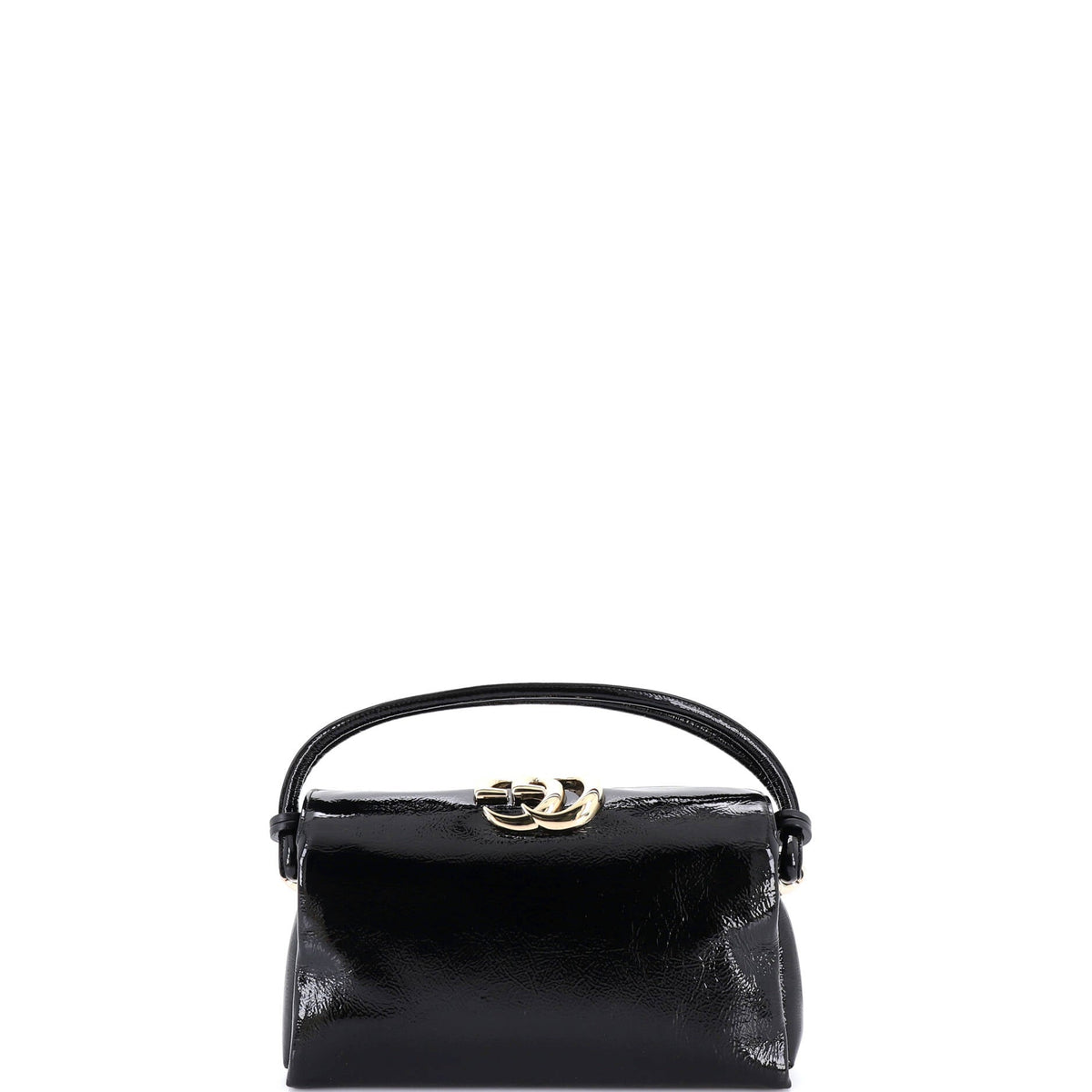GG Soft Top Handle Bag Patent Small