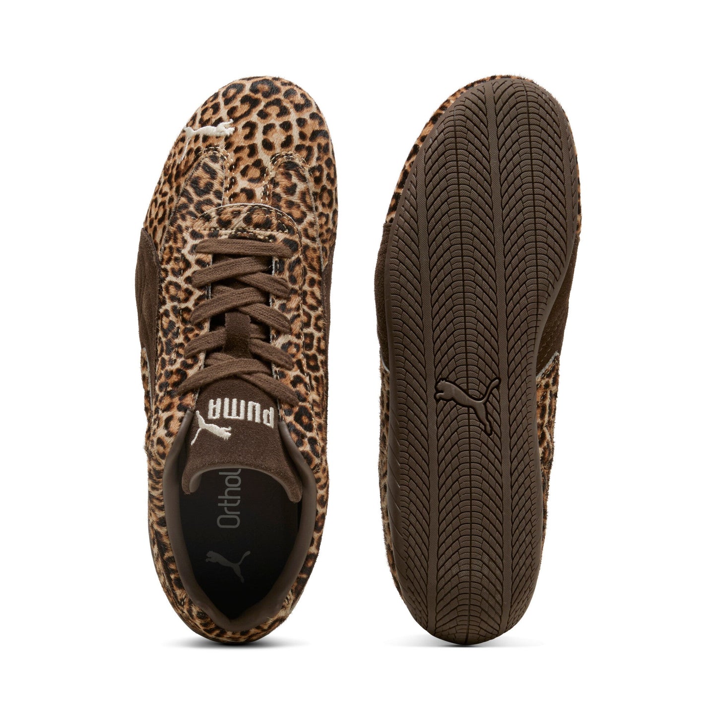 Puma Womens Speedcat Wild Leopard Pony Hair