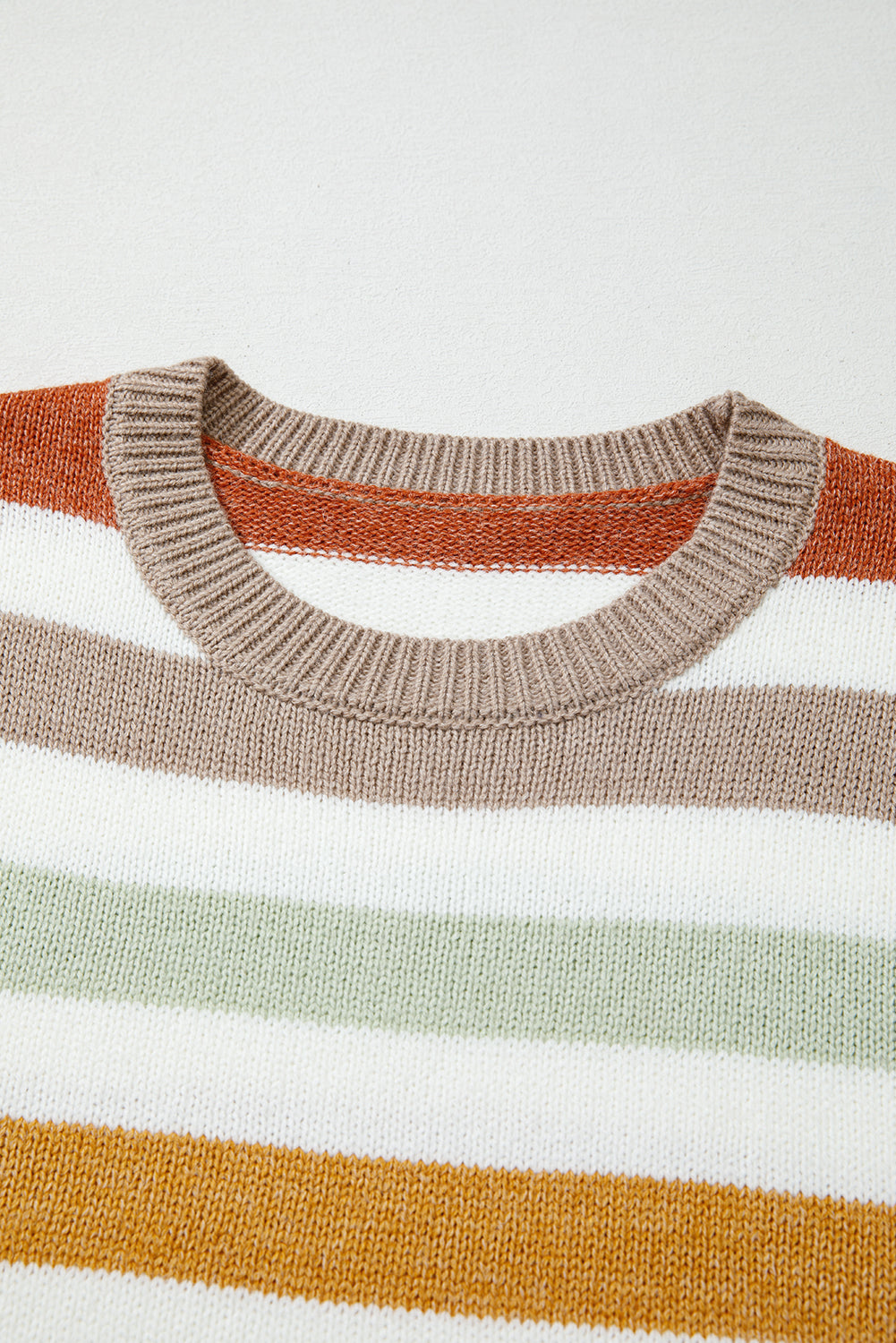 Threaded Pear Wrenleigh Colorblock Drop Shoulder PLUS Sweater