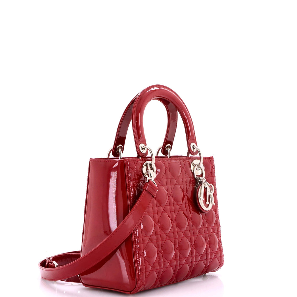 Lady Dior NM Bag Cannage Quilt Patent Medium