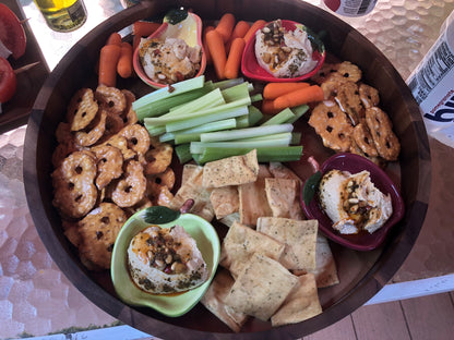 Kalmar Home Round Serving Tray