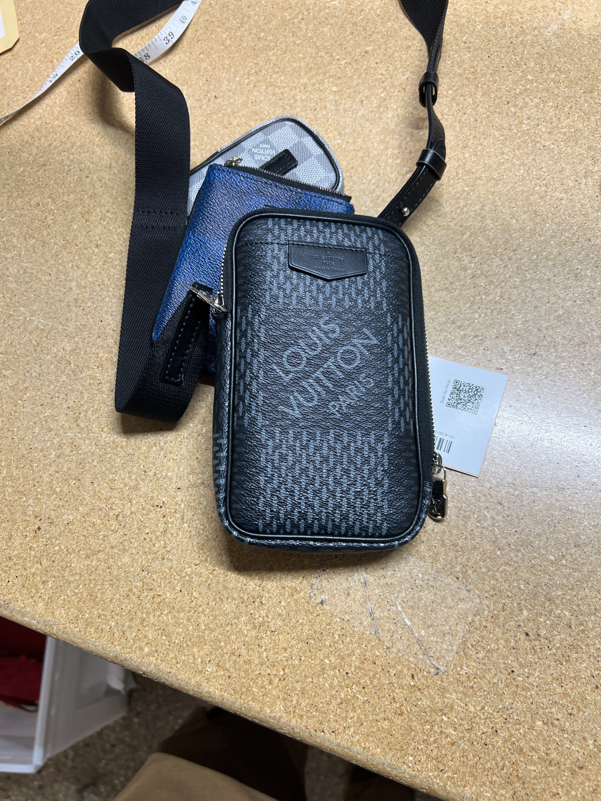 Modular Pouch Limited Edition Damier Graphite 3D