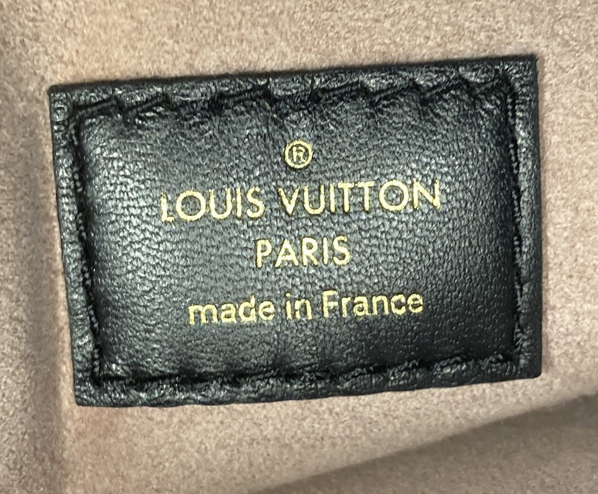 Coussin Bag Monogram Embossed Lambskin PM
