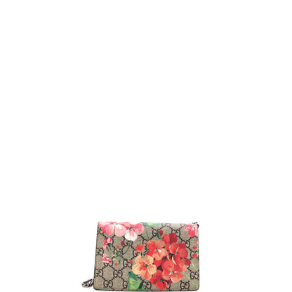 Dionysus Bag Blooms Print GG Coated Canvas Super Mini