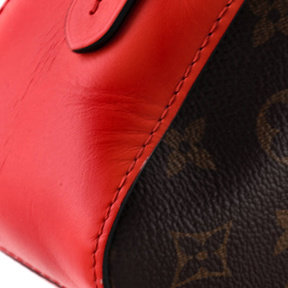 Saintonge Handbag Monogram Canvas with Leather
